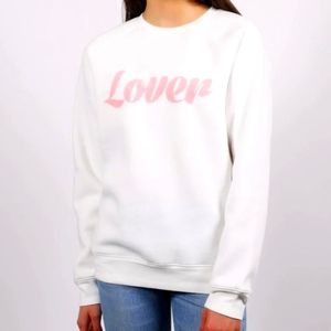 Brunette The Label “Lover”💄 Lipstick Crewneck Sweatshirt - S